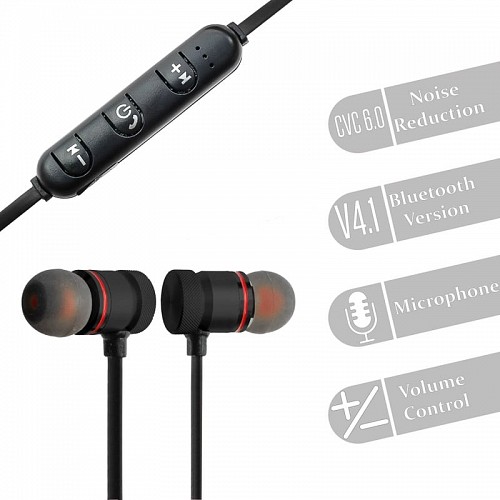 BT Sport Magnetic Handsfree XT-6 Black 1218.099