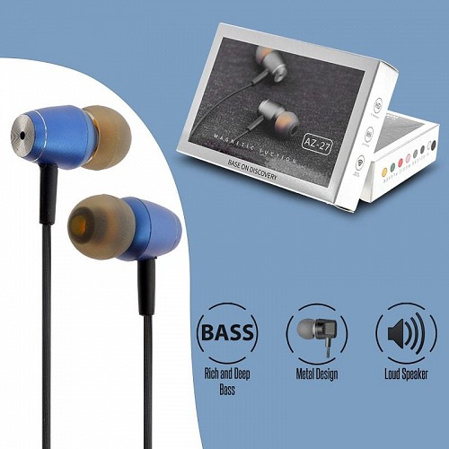 Magnetic Headset AZ-27 Blue 1018.356