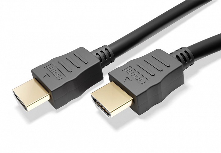 GOOBAY καλώδιο HDMI 2.1 41081, Ethernet ARC, 8K/60Hz 48Gbps, 0.5m, μαύρο 41081