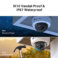 TP-LINK IP κάμερα VIGI C240, 4mm, 4MP, PoE, SD, IP67/IK10, V.1.0 VIGI-C240-4MM
