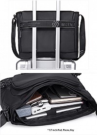 ARCTIC HUNTER τσάντα ώμου K00528 με θήκη tablet, 10L, κόκκινη K00528-RD