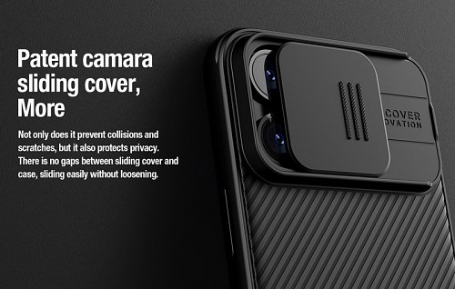 NILLKIN θήκη CamShield Pro για iPhone 15 Pro, μωβ 6902048266650