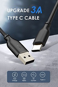 CABLETIME καλώδιο USB-C σε USB CT-CMAMN1, 15W, 480Mbps, 2m, μπλε 5210131079690