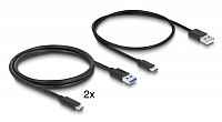 DELOCK DisplayPort KVM switch 18646 με 4x θύρες USB 5Gbps, 8K/30Hz, γκρι 18646