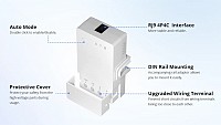 SONOFF smart διακόπτης ελέγχου θερμοκρασίας/υγρασίας THR320, Wi-Fi, 20A THR320