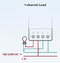 SONOFF smart διακόπτης ελέγχου θερμοκρασίας/υγρασίας THR320, Wi-Fi, 20A THR320