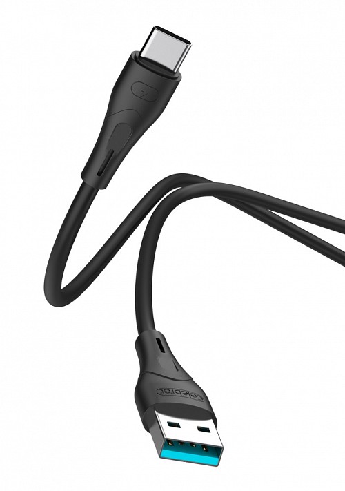 CELEBRAT καλώδιο USB-C σε USB CB-18T, 15W, 480Mbps, 1m, μαύρο CB-18T-BK