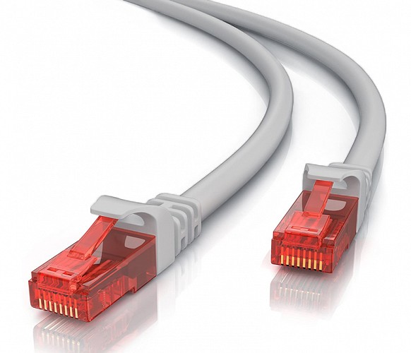 POWERTECH καλώδιο δικτύου CAB-N271, Cat 6 U/UTP, copper 24AWG, 10m, γκρι CAB-N271