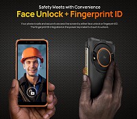 ULEFONE smartphone Power Armor 16S με ηχείο 3.5W, 5.93, 8/128GB, 9600mAh, IP68/IP69K, μαύρο ARMOR16S-BK