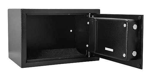 POWERTECH χρηματοκιβώτιο PT-1196 με δακτυλικό αποτύπωμα, 31x20x20cm, 8kg PT-1196