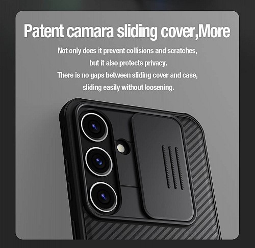 NILLKIN θήκη CamShield Pro για Samsung Galaxy S24 Plus, μαύρη 6902048273108