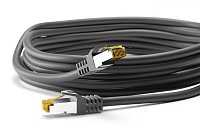 GOOBAY καλώδιο δικτύου 91590, CAT 7 S/FTP, 500 MHz, CU, 1m, μαύρο 91590
