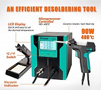 PROSKIT σταθμός αποκόλλησης SS-331B με οθόνη, 140W, 160~480 °C SS-331B