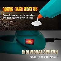 PROSKIT πιστόλι θερμοκόλλησης σιλικόνης GK-392B, 100W, 193 °C GK-392B