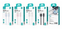 USAMS καλώδιο USB-C σε USB US-SJ688, 3A, 480Mbps, 1m, μαύρο SJ688USB01