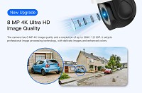 VSTARCAM smart κάμερα CS610Q, 4K/8MP, WiFi, PTZ, SD, IP66 CS610Q