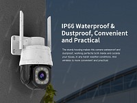 VSTARCAM smart κάμερα CS610Q, 4K/8MP, WiFi, PTZ, SD, IP66 CS610Q