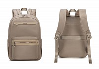 CHANTRIA γυναικεία τσάντα πλάτης CB00649 με θήκη laptop 14, 14.3L, χακί CB00649-KH