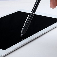 Στυλό αφής & ballpoint με μαύρο μελάνι PR40, μαύρο PR40