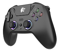 ROAR ασύρματο gamepad RR-0023, Switch/PS4/PC/iOS/Android, Bluetooth, μαύρο RR-0023