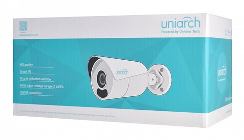 UNIARCH IP κάμερα IPC-B128-APF28KM, 2.8mm, 8MP, PoE, SD, IR 30m IPC-B128-APF28KM