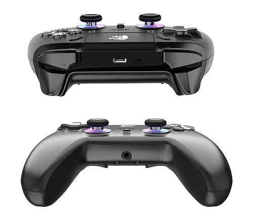 ROAR ασύρματο gamepad RR-0023, Switch/PS4/PC/iOS/Android, Bluetooth, μαύρο RR-0023