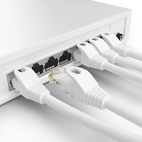 POWERTECH καλώδιο δικτύου CAB-N379, Cat 6 U/UTP, CCA, 250Hz, 1m, λευκό CAB-N379