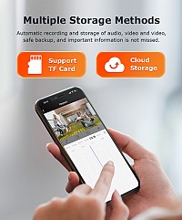 SECTEC smart κάμερα ST-515C-3MTY, 3MP, WiFi, SD, PTZ, IP65 ST-515C-3MTY