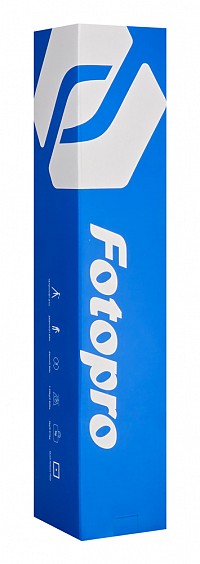 FOTOPRO τρίποδο φωτογράφισης X2 Lite, πτυσσόμενο έως 157cm, έως 4kg, μαύρο X2-LITE