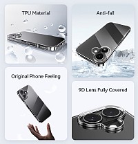 USAMS θήκη Primary US-BH888 για iPhone 16 Pro Max, διάφανη IP16PMYS01