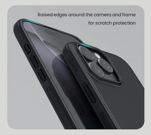 NILLKIN θήκη Super Frosted Shield Pro Magnetic για iPhone 16 Pro, μπλε 6902048286627