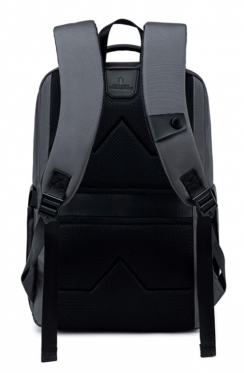 ARCTIC HUNTER τσάντα πλάτης B00672 με θήκη laptop 15.6, 15L, γκρι B00672-GY