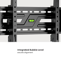 POWERTECH επιτοίχια βάση τηλεόρασης PT-1372, 32-75, έως 75kg, ρυθμιζόμενη κλίση PT-1372