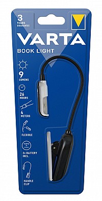 VARTA LED φακός διαβάσματος 16618, book light, 9lm 16618
