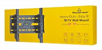 POWERTECH επιτοίχια βάση τηλεόρασης PT-1372, 32-75, έως 75kg, ρυθμιζόμενη κλίση PT-1372