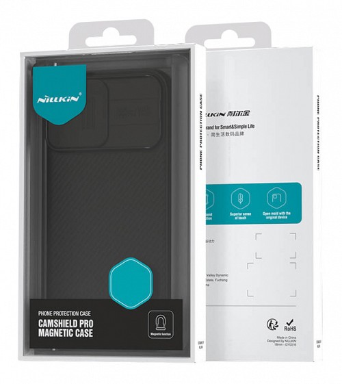 NILLKIN θήκη CamShield Pro Magnetic για iPhone 16 Pro Max, μαύρη 6902048286863