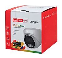 LONGSE IP κάμερα CMSBKL2RC-28PM με μικρόφωνο, 2MP, 2.8mm, αδιάβροχη IP67, PoE, SD CMSBKL2RC-28PM