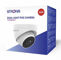 STRONG IP κάμερα TUR05DL0-P με μικρόφωνο, 5MP, 2.8mm, PoE TUR05DL0-P