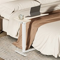 BRATECK γραφείο FMT02-03 με ρυθμιζόμενο ύψος & κλίση, 710x400x710~1060mm, λευκό FMT02-03
