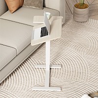 BRATECK γραφείο FMT02-03 με ρυθμιζόμενο ύψος & κλίση, 710x400x710~1060mm, λευκό FMT02-03