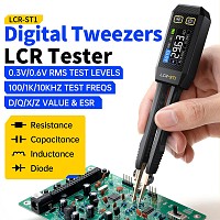 FNIRSI ψηφιακό LCR/SMD/ESR tester LCR-ST1, επαναφορτιζόμενο FNR-LCR-ST1