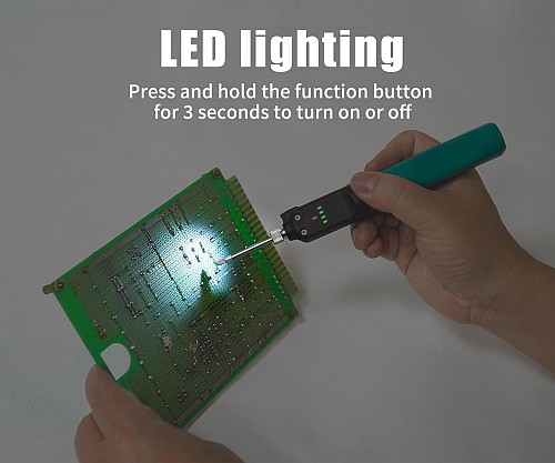 PROSKIT ασύρματο κολλητήρι SI-B165, επαναφορτιζόμενο, 12W, 500 °C SI-B165