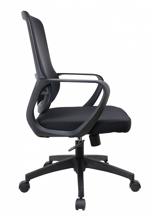 POWERTECH καρέκλα γραφείου PT-1391 με μπράτσα και ανάκλιση, ρυθμιζόμενο ύψος, μαύρη PT-1391