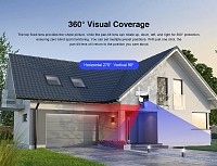 VSTARCAM smart ηλιακή κάμερα CB621DR, dual lens, 3MP, WiFi, SD, PTZ, IP66 CB621DR