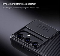 NILLKIN θήκη CamShield Pro για Samsung Galaxy S25, μαύρη 6902048288508