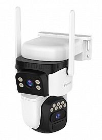 VSTARCAM smart ηλιακή κάμερα CB621DR, dual lens, 3MP, WiFi, SD, PTZ, IP66 CB621DR