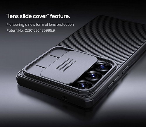 NILLKIN θήκη CamShield Pro για Samsung Galaxy S25 Ultra, μαύρη 6902048289970