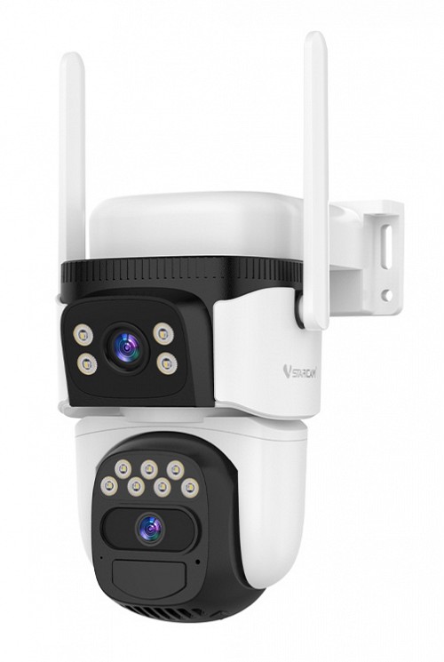 VSTARCAM smart ηλιακή κάμερα CB621DR, dual lens, 3MP, WiFi, SD, PTZ, IP66 CB621DR