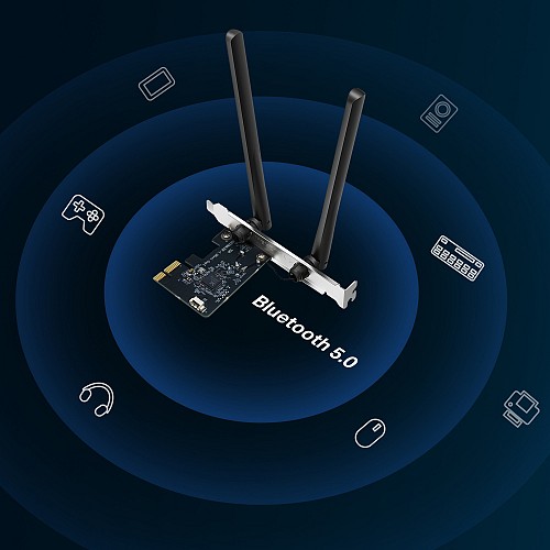 MERCUSYS κάρτα δικτύου WiFi & Bluetooth MA30E, AC1200, PCIe, Ver 1.0 MA30E