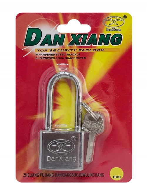 DAN XIANG λουκέτο μακρύλαιμο με κλειδί CTL-0032, 40mm, μεταλλικό CTL-0032